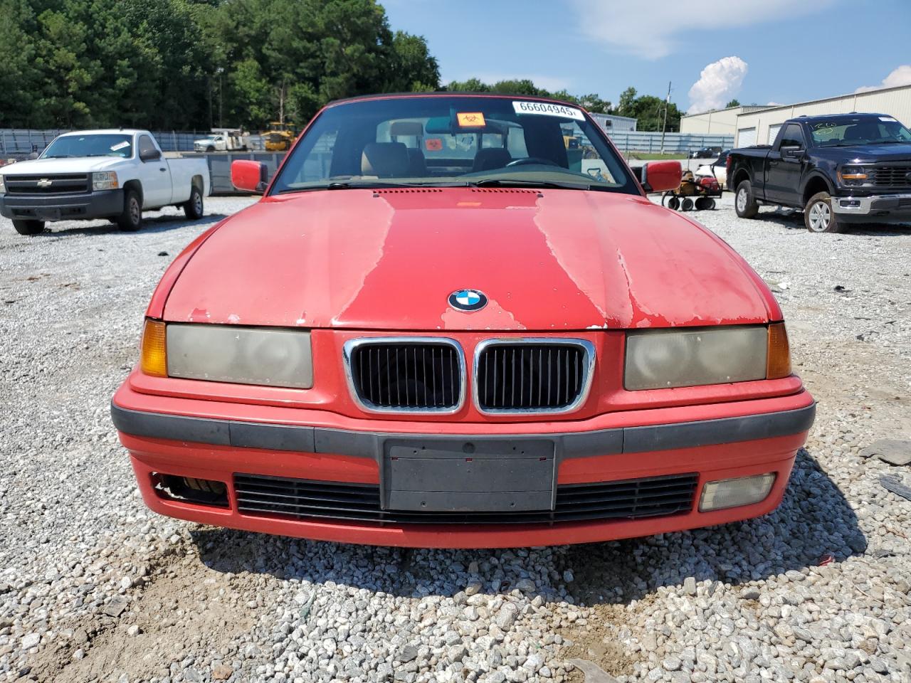 1999 Bmw 328 Ic Automatic Red vin: WBABK8339XEY90631