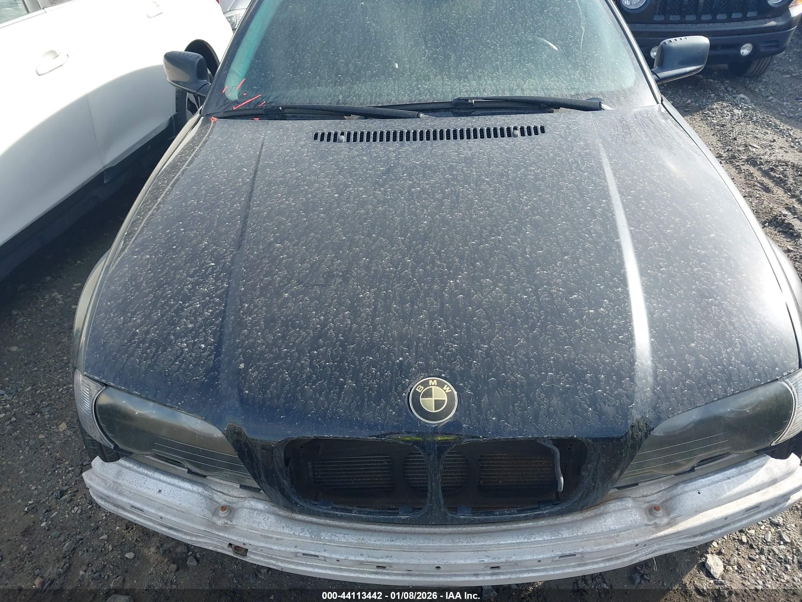 2000 Bmw 323ci   Black vin: WBABM3341YJN63994