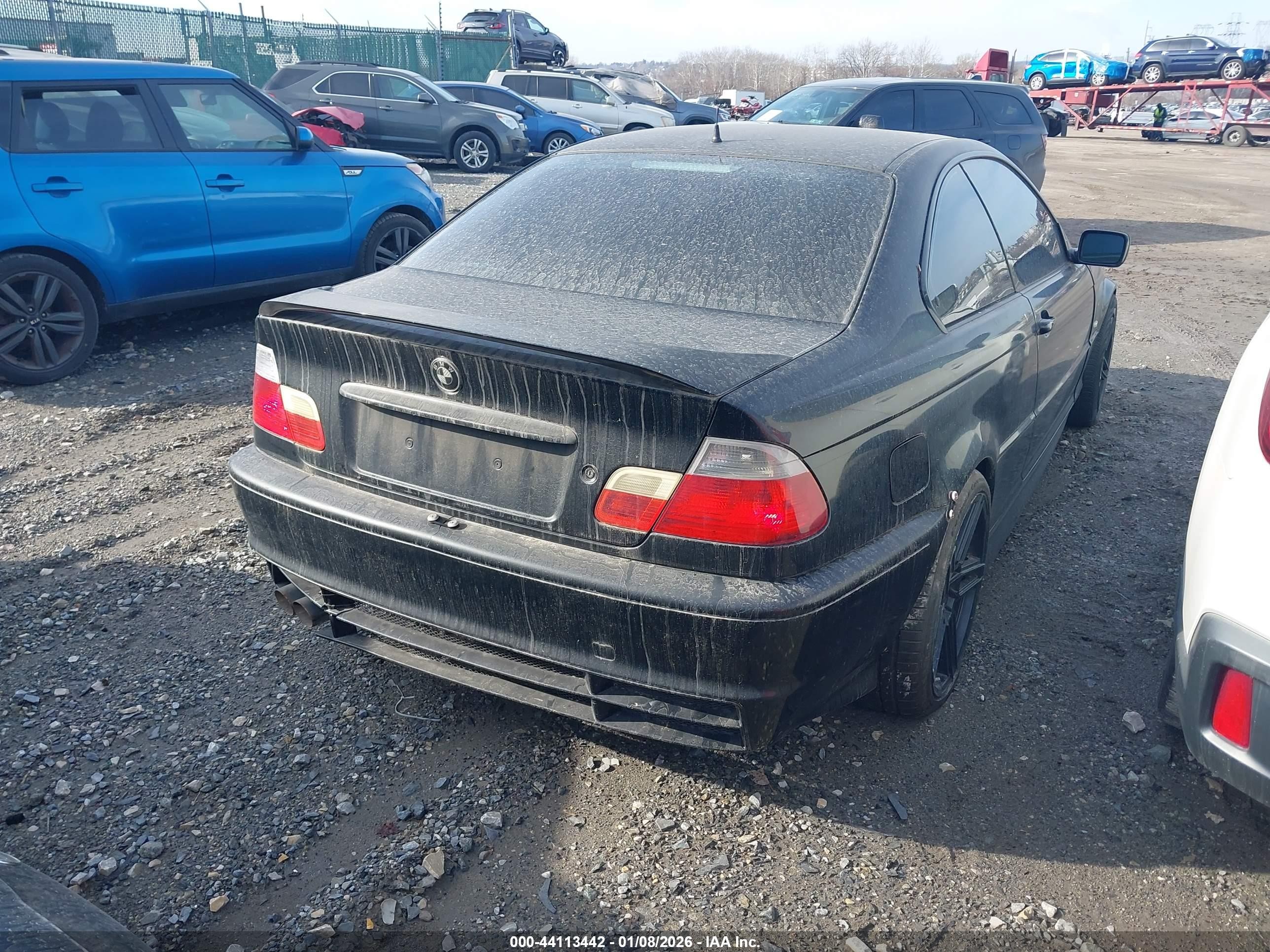 2000 Bmw 323ci   Black vin: WBABM3341YJN63994