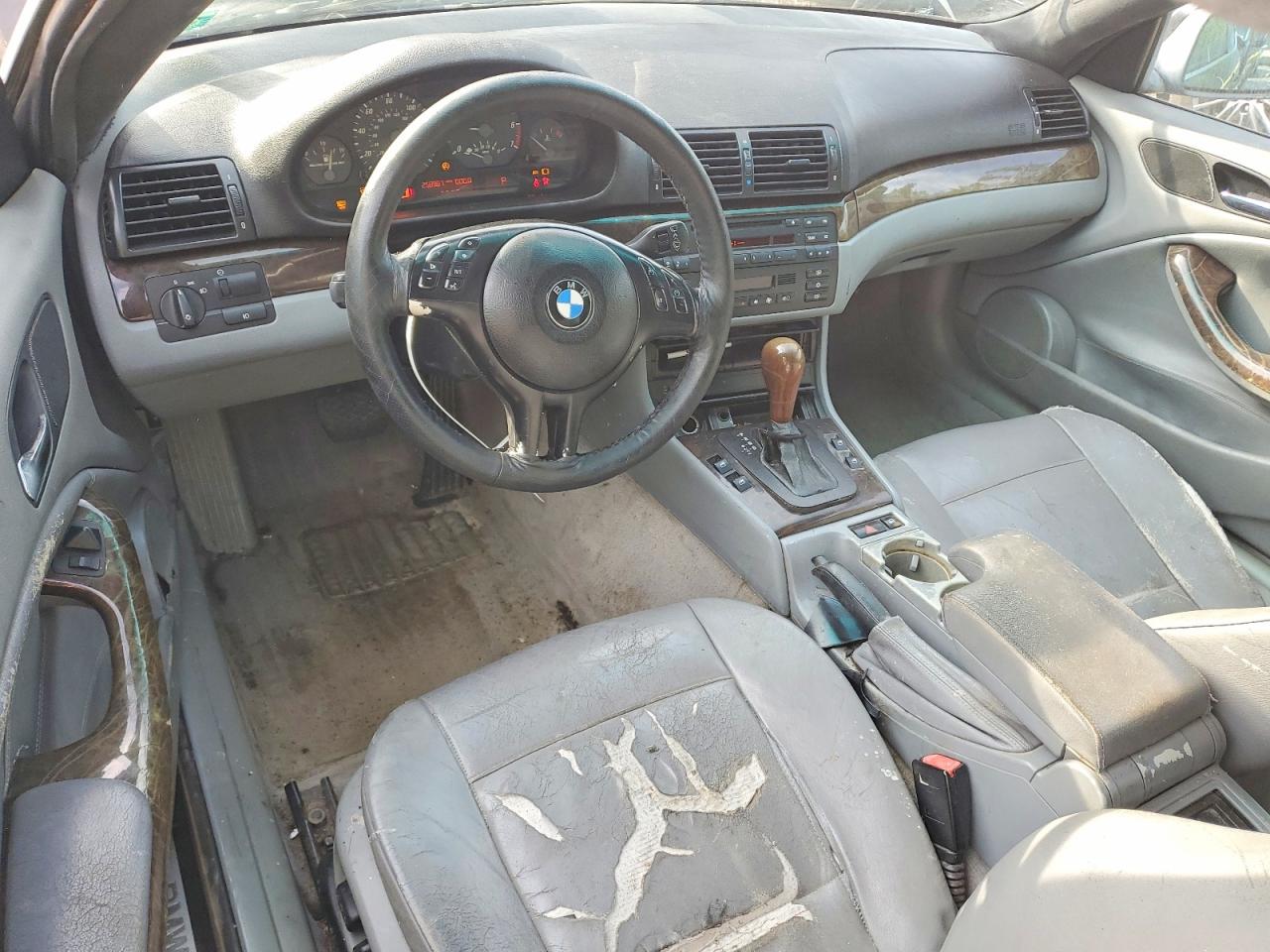 2000 Bmw 323 Ci Black vin: WBABM3341YJN87907