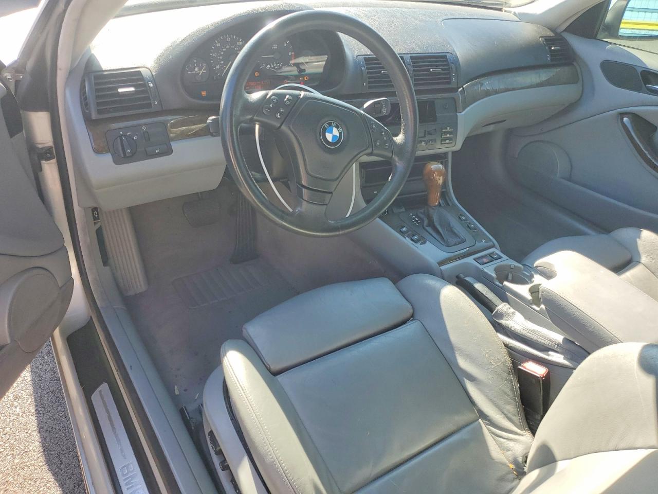 2000 Bmw 323 Ci Silver vin: WBABM3342YJN84496