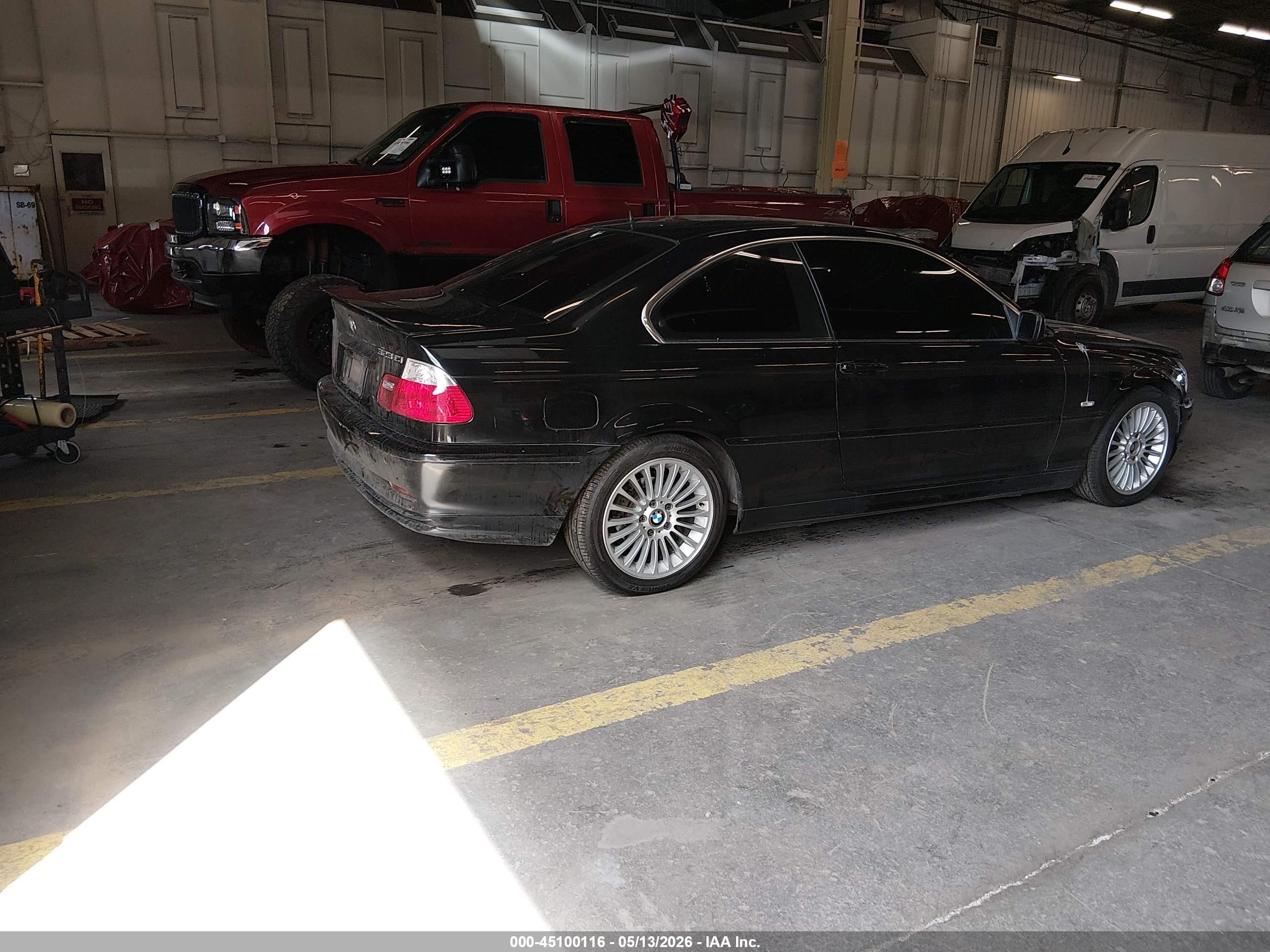 2000 Bmw 323ci   Черный vin: WBABM3345YJN63514