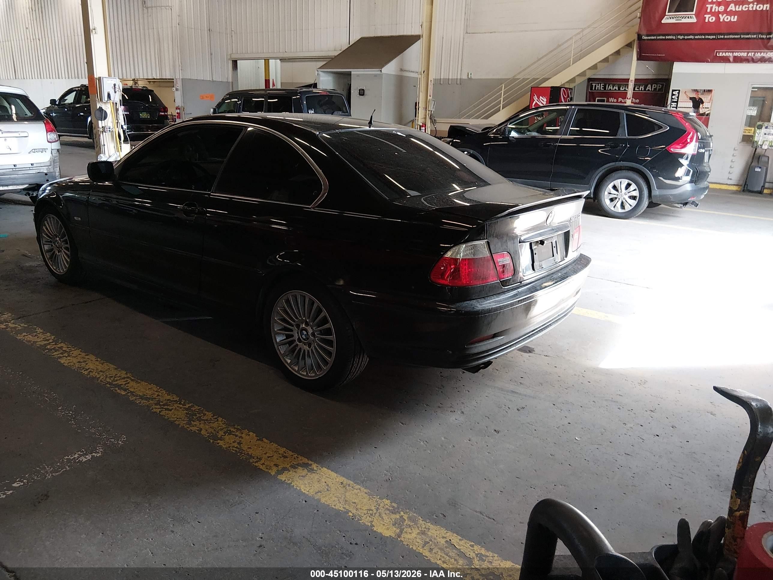 2000 Bmw 323ci   Черный vin: WBABM3345YJN63514