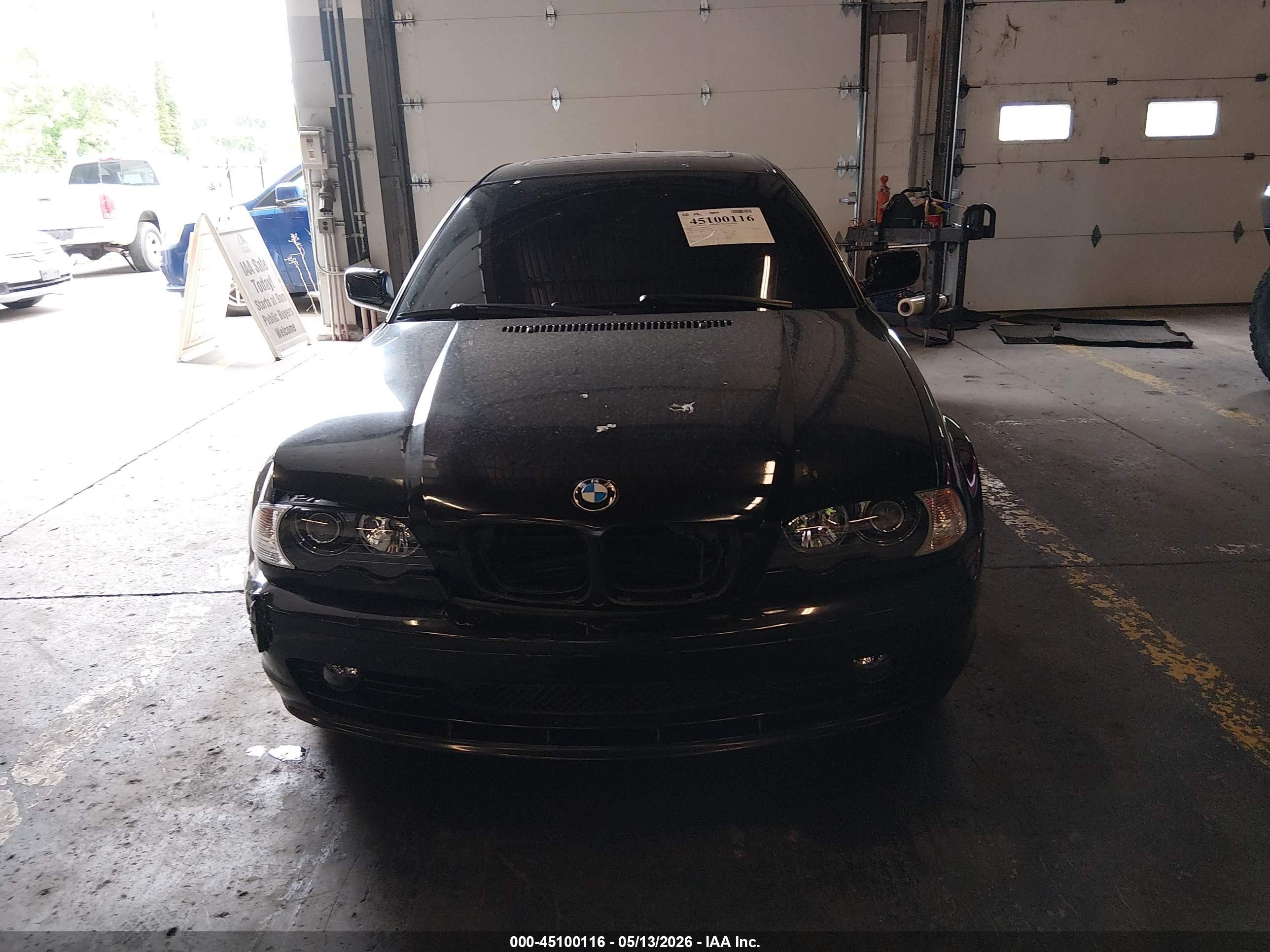 2000 Bmw 323ci   Черный vin: WBABM3345YJN63514