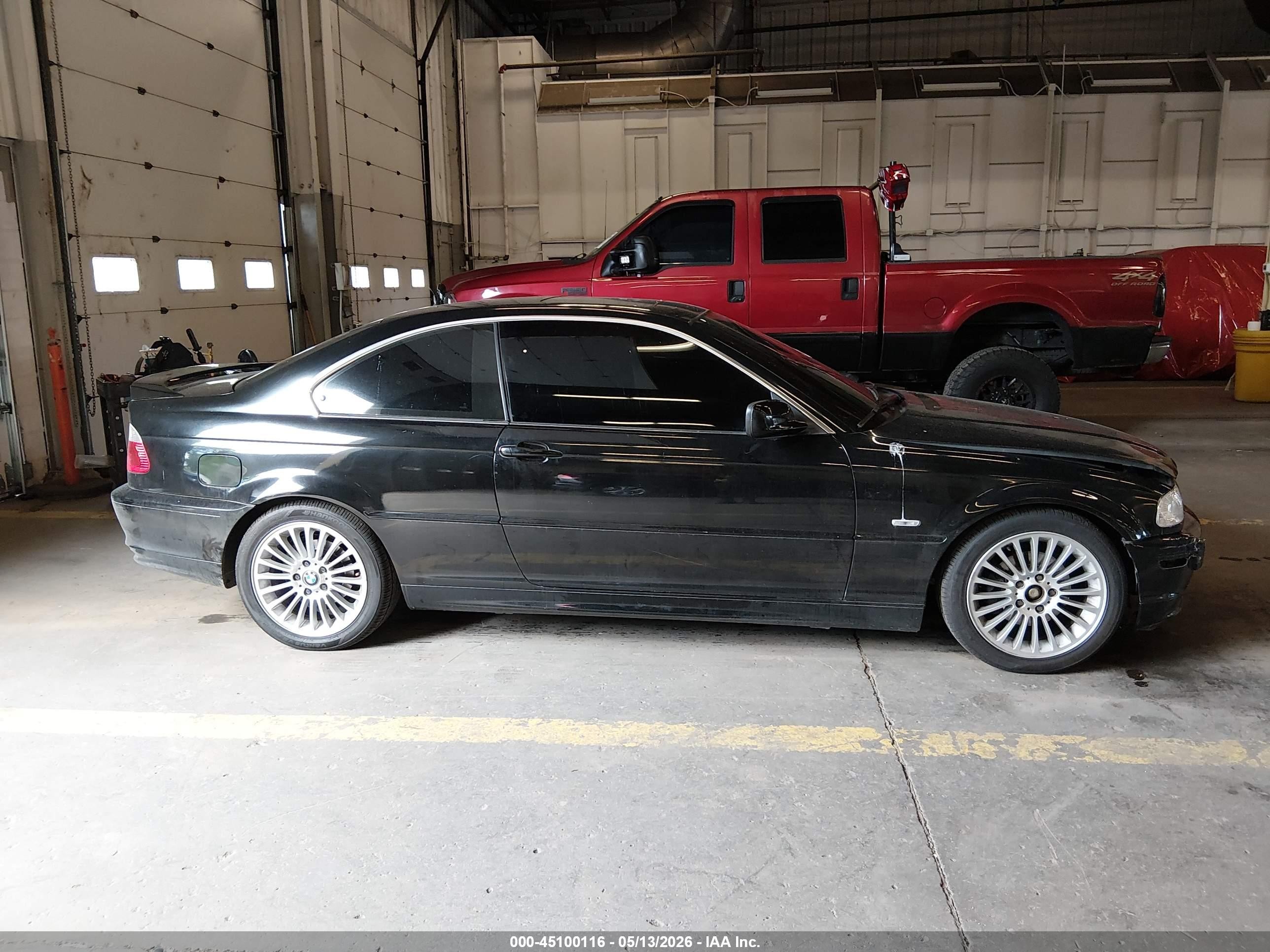 2000 Bmw 323ci   Черный vin: WBABM3345YJN63514