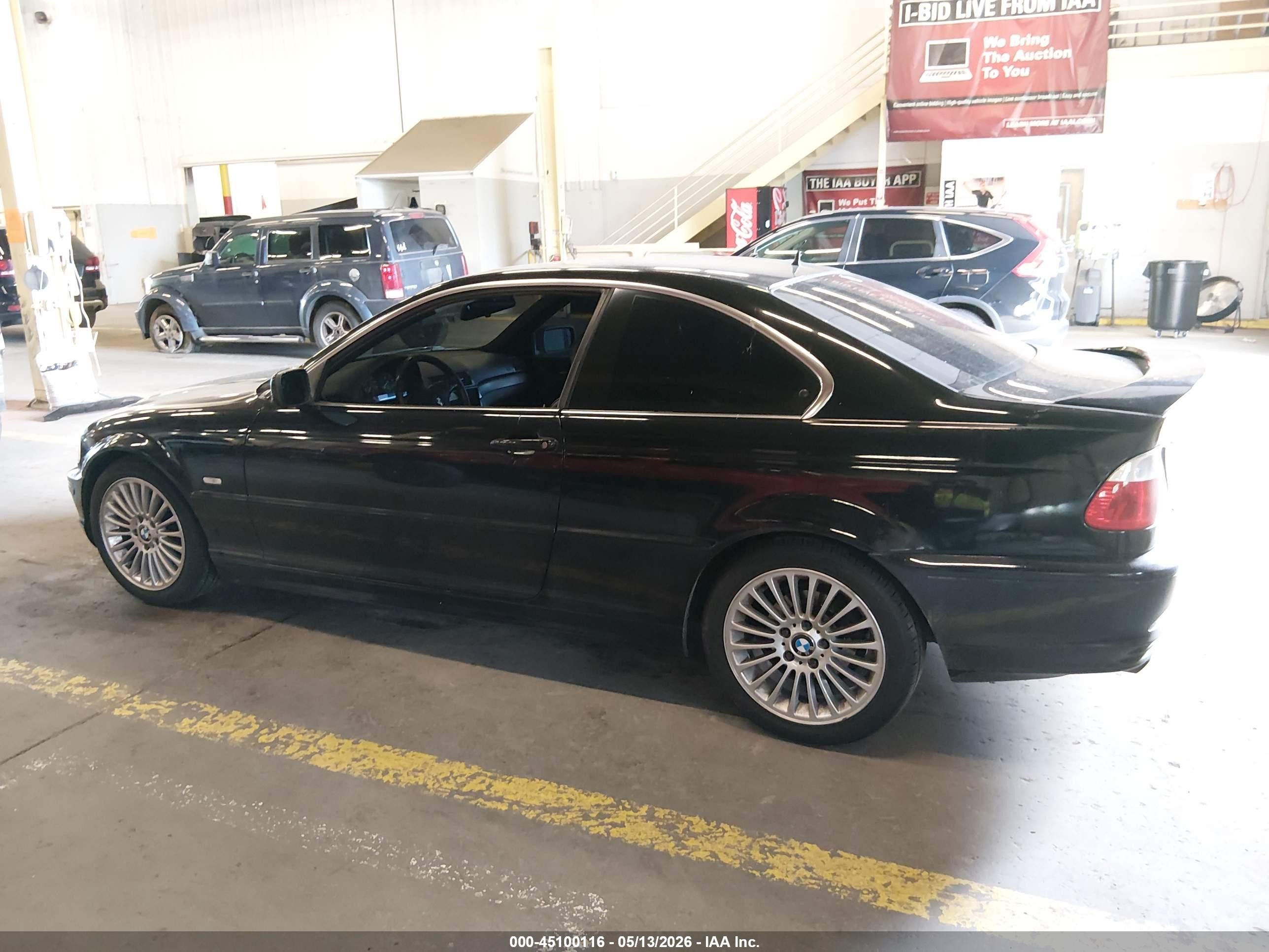 2000 Bmw 323ci   Черный vin: WBABM3345YJN63514
