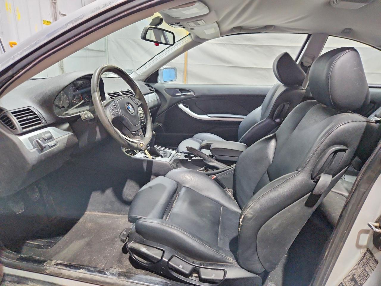 2000 Bmw 323 Ci Silver vin: WBABM3347YJN62784