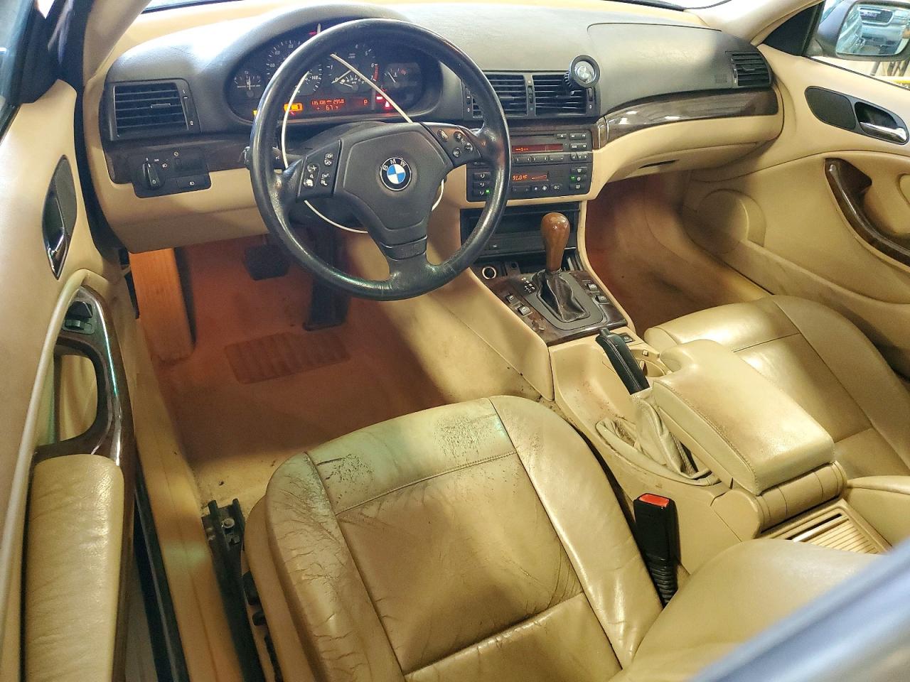 2000 Bmw 328 Ci Green vin: WBABM5341YJN92410