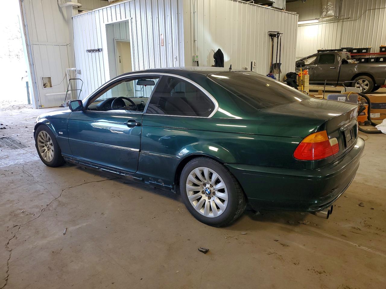 2000 Bmw 328 Ci Green vin: WBABM5341YJN92410