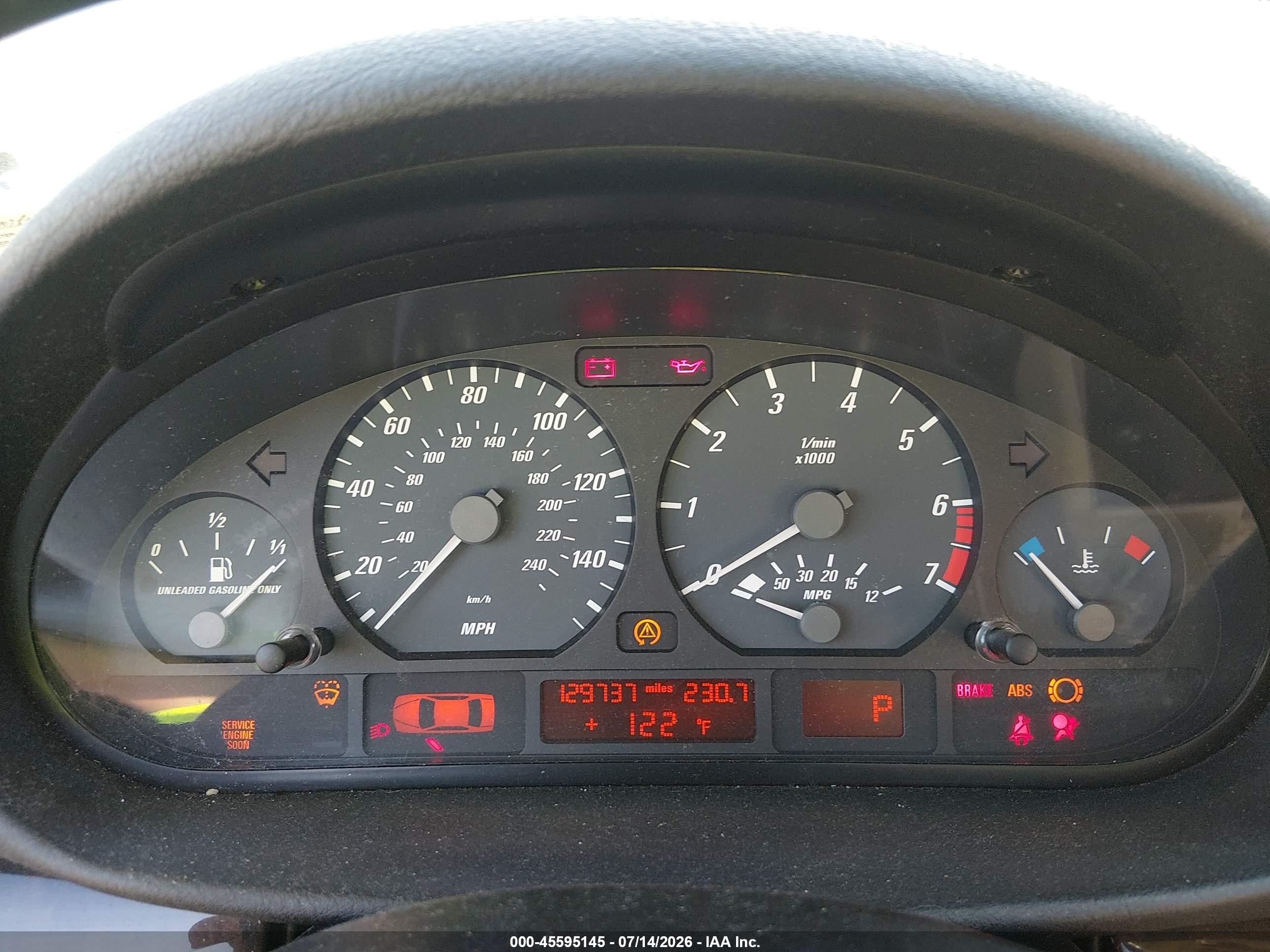 2003 Bmw 3 Series 325ci Black vin: WBABN33403PG62053