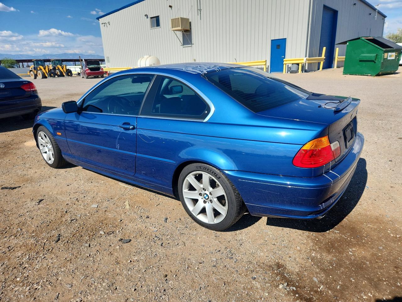 2001 Bmw 325 Ci Blue vin: WBABN33441JW59217
