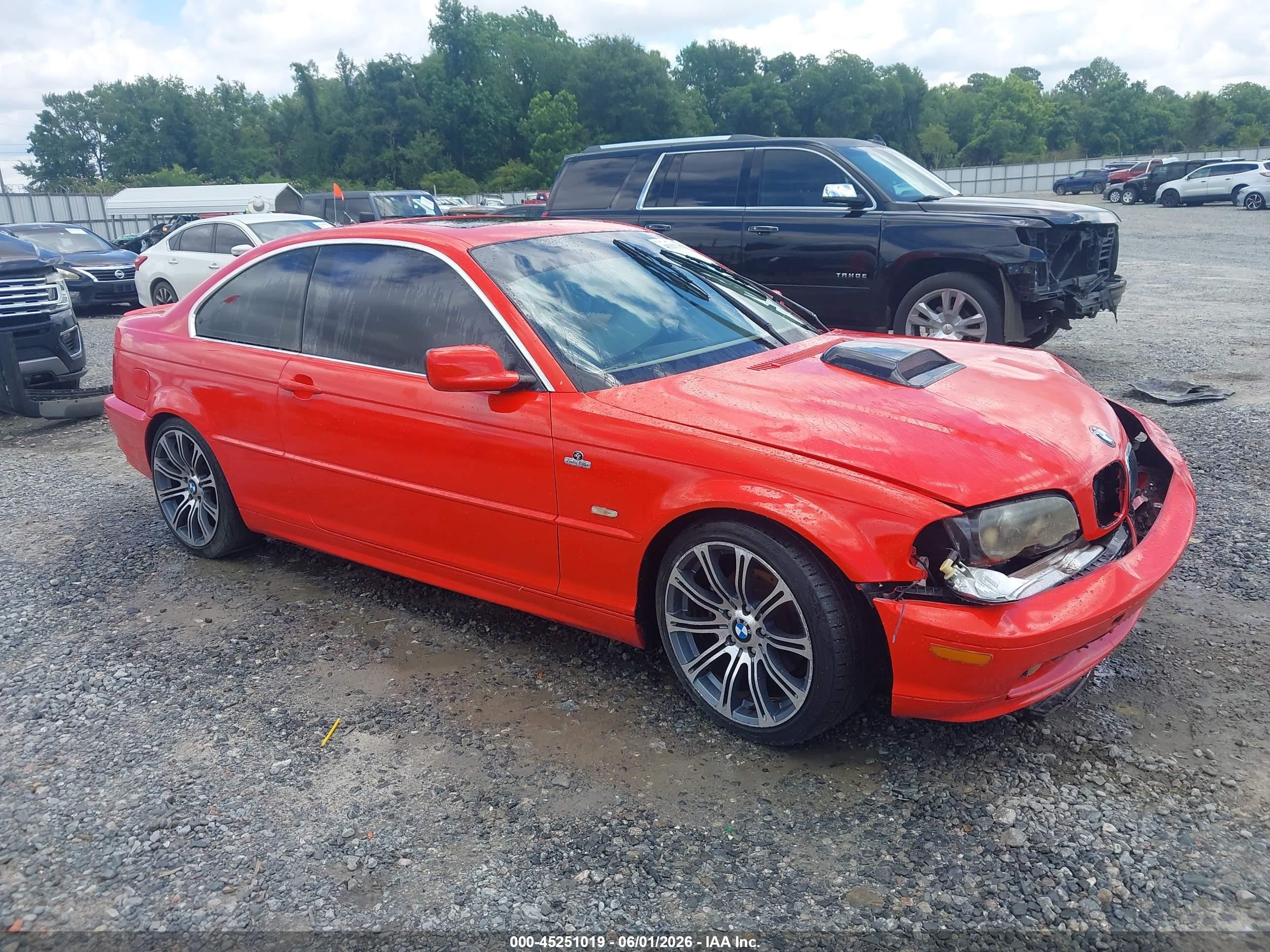 2002 Bmw 325ci   Red vin: WBABN33472PG57009