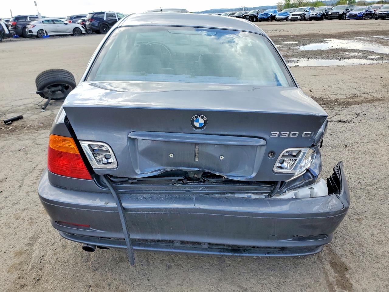 2001 Bmw 330 Ci Gray vin: WBABN53411JU24236