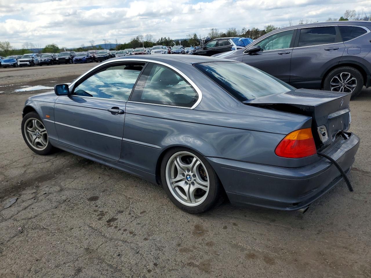 2001 Bmw 330 Ci Gray vin: WBABN53411JU24236