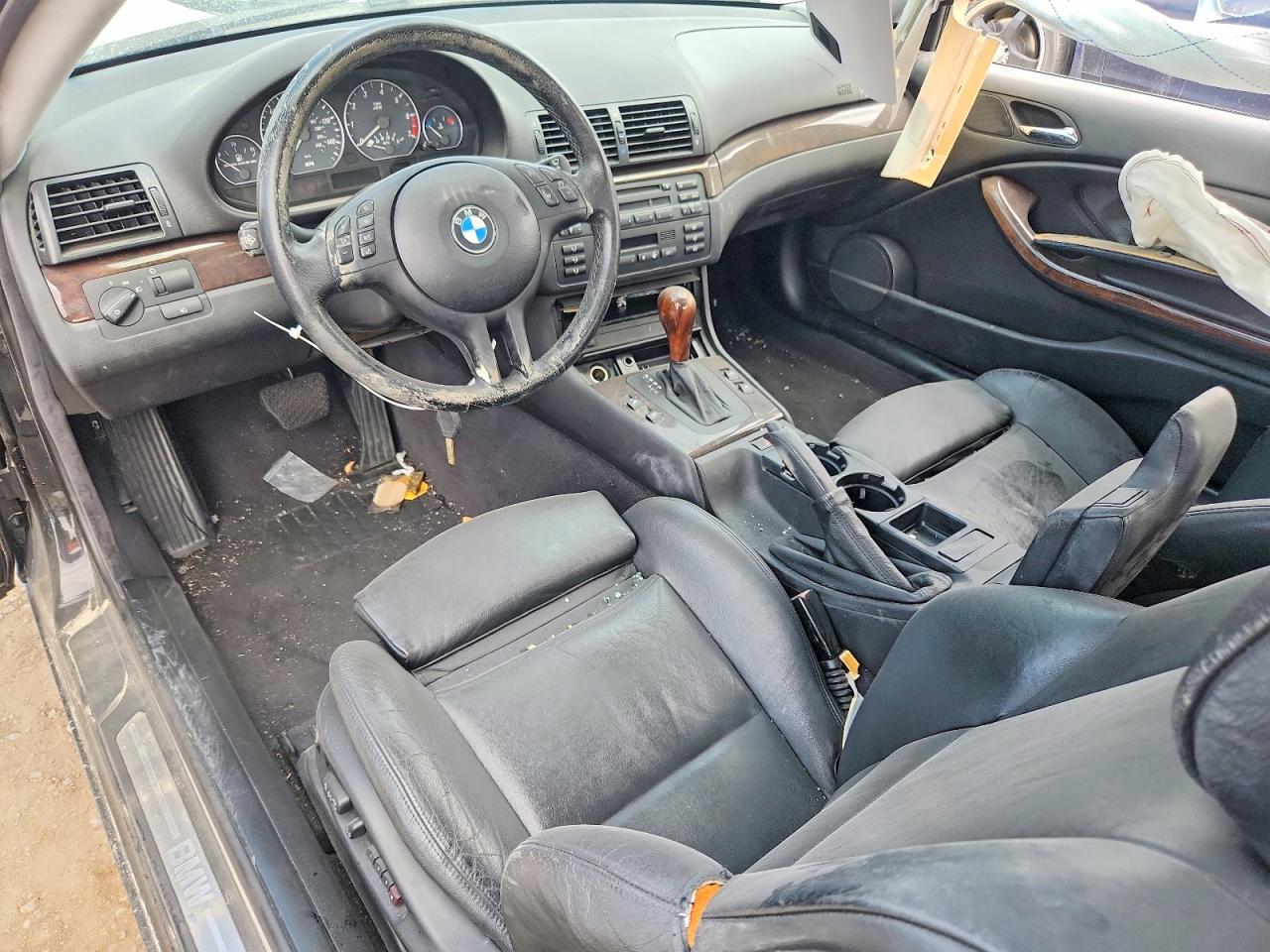 2001 Bmw 330 Ci Black vin: WBABN53411JU33163