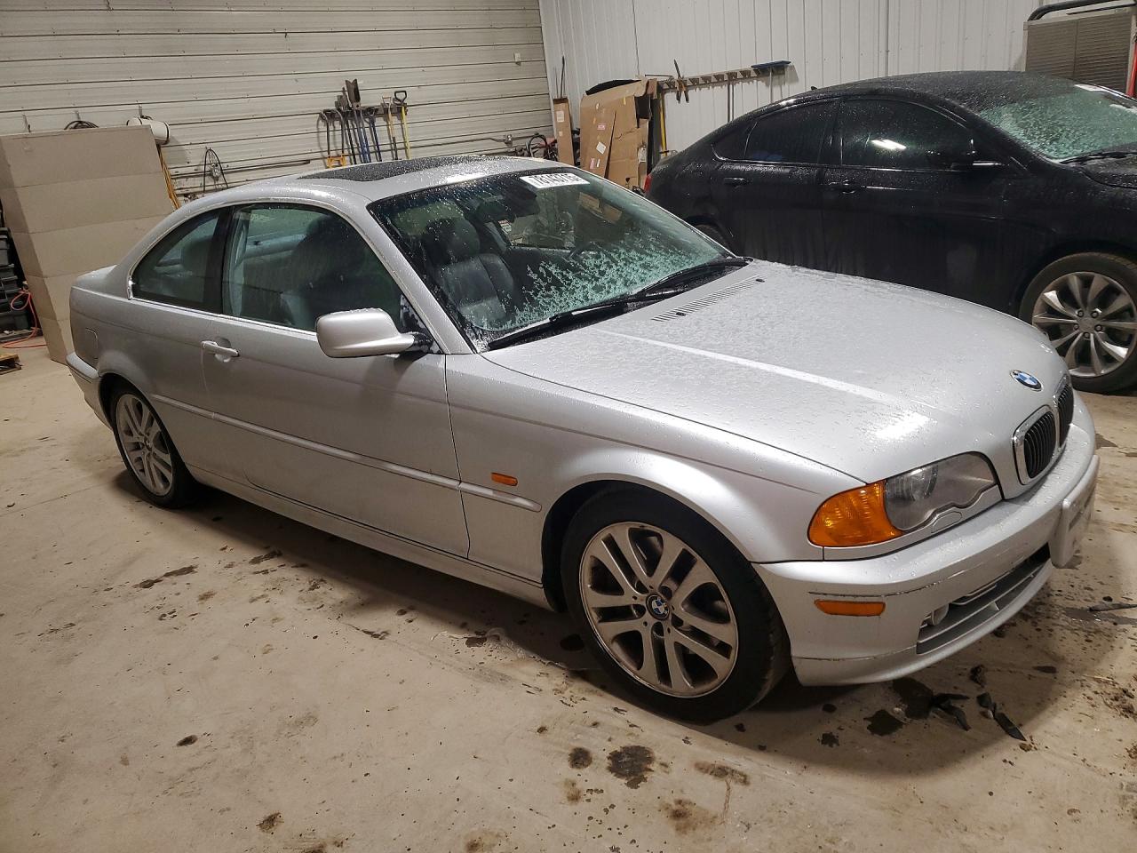 2001 Bmw 330 Ci Gray vin: WBABN53441JU34629