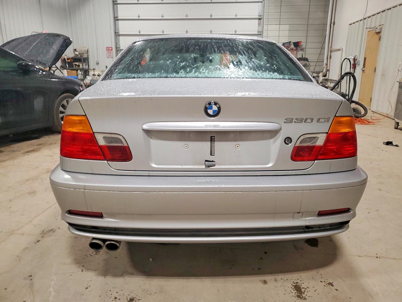 2001 Bmw 330 Ci Gray vin: WBABN53441JU34629