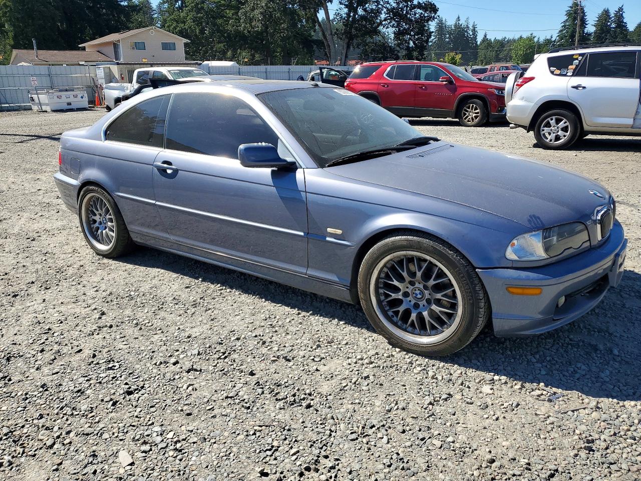 2003 Bmw 325 Ci Blue vin: WBABN73463PJ16216
