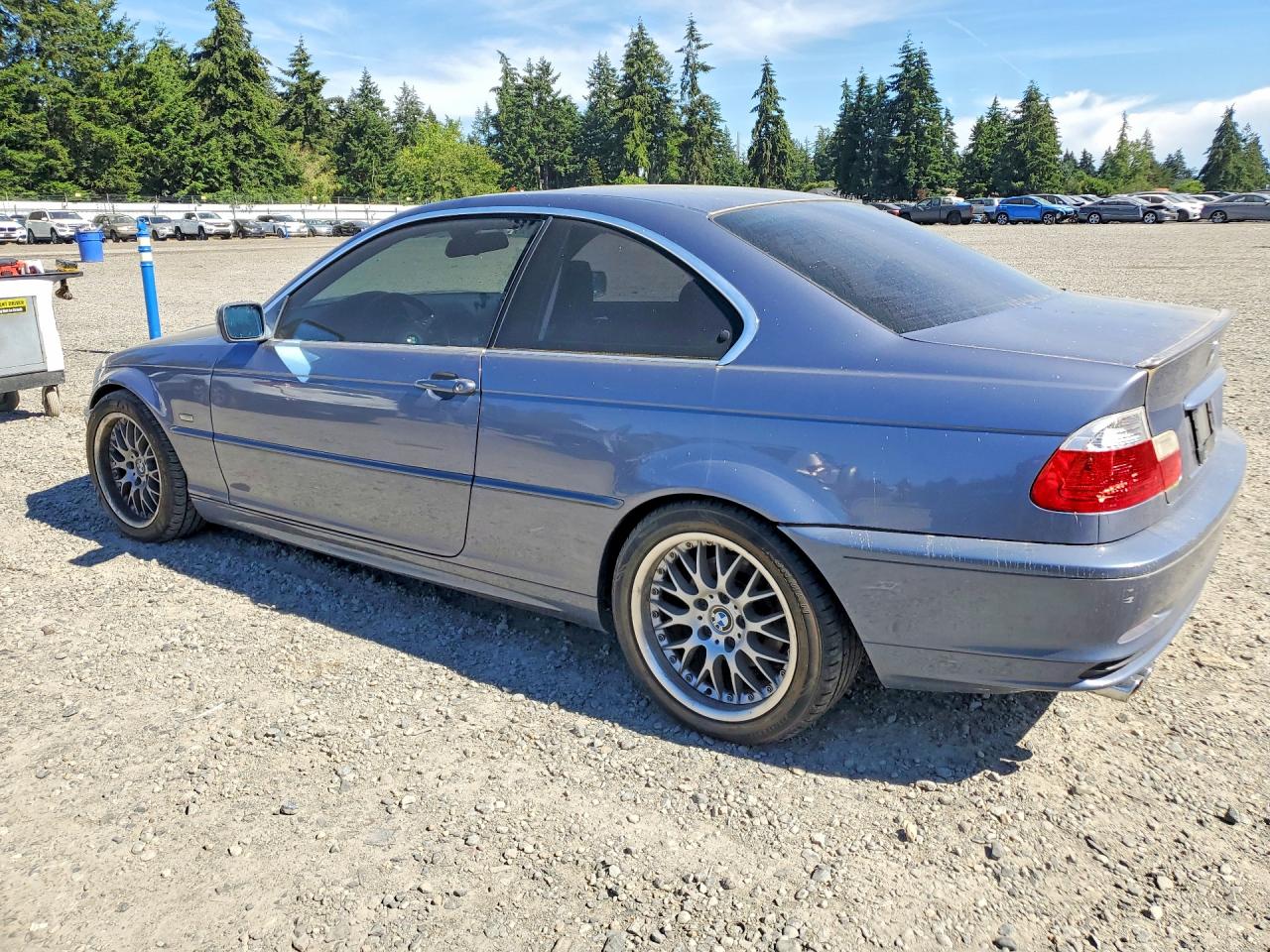 2003 Bmw 325 Ci Blue vin: WBABN73463PJ16216