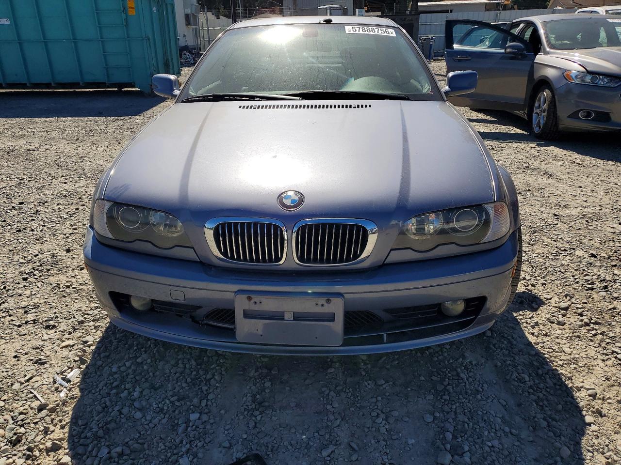 2003 Bmw 325 Ci Blue vin: WBABN73463PJ16216