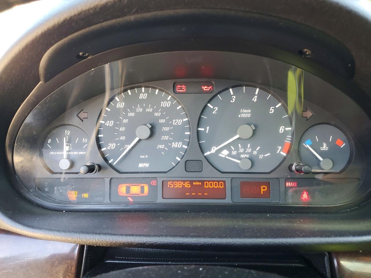 2003 Bmw 325 Ci Blue vin: WBABN73463PJ16216