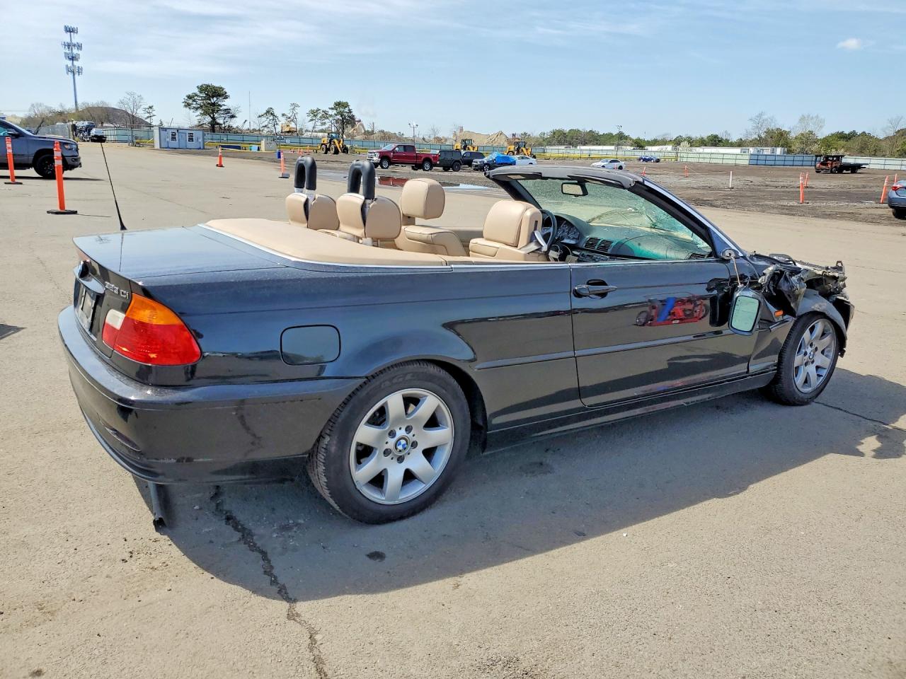 2000 Bmw 323 Ci Black vin: WBABR3344YEB39089