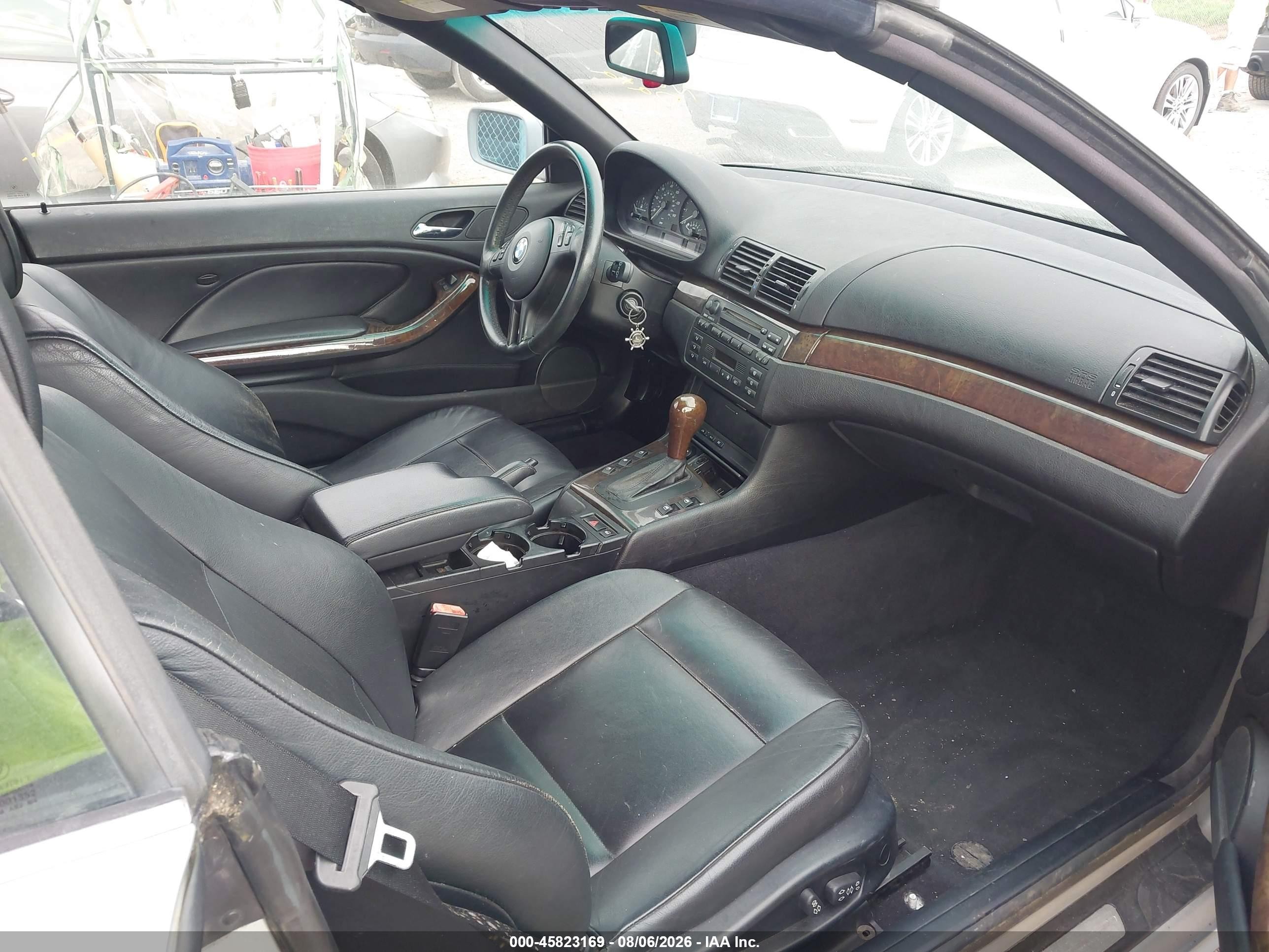 2002 Bmw 325ci   Silver vin: WBABS33402PG87364