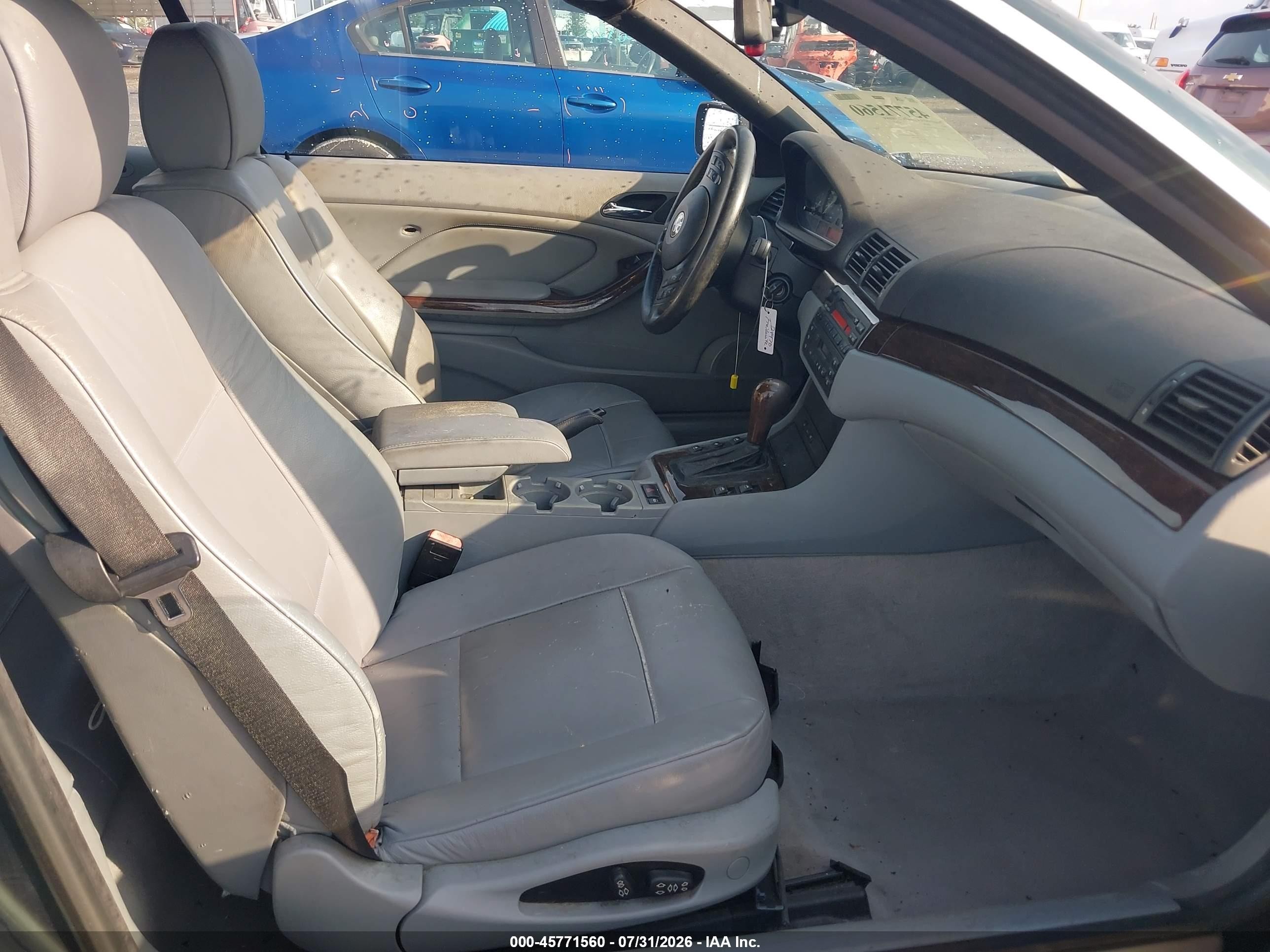 2003 Bmw 325ci   Green vin: WBABS33403PG90220
