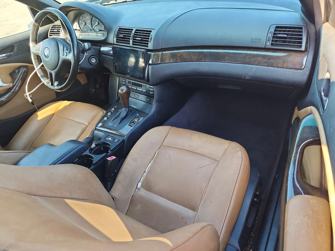 2002 Bmw 325 Ci Blue vin: WBABS33442PG84290