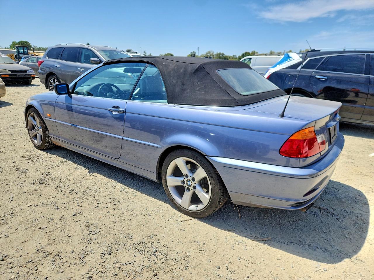 2002 Bmw 325 Ci Blue vin: WBABS33472JY42427