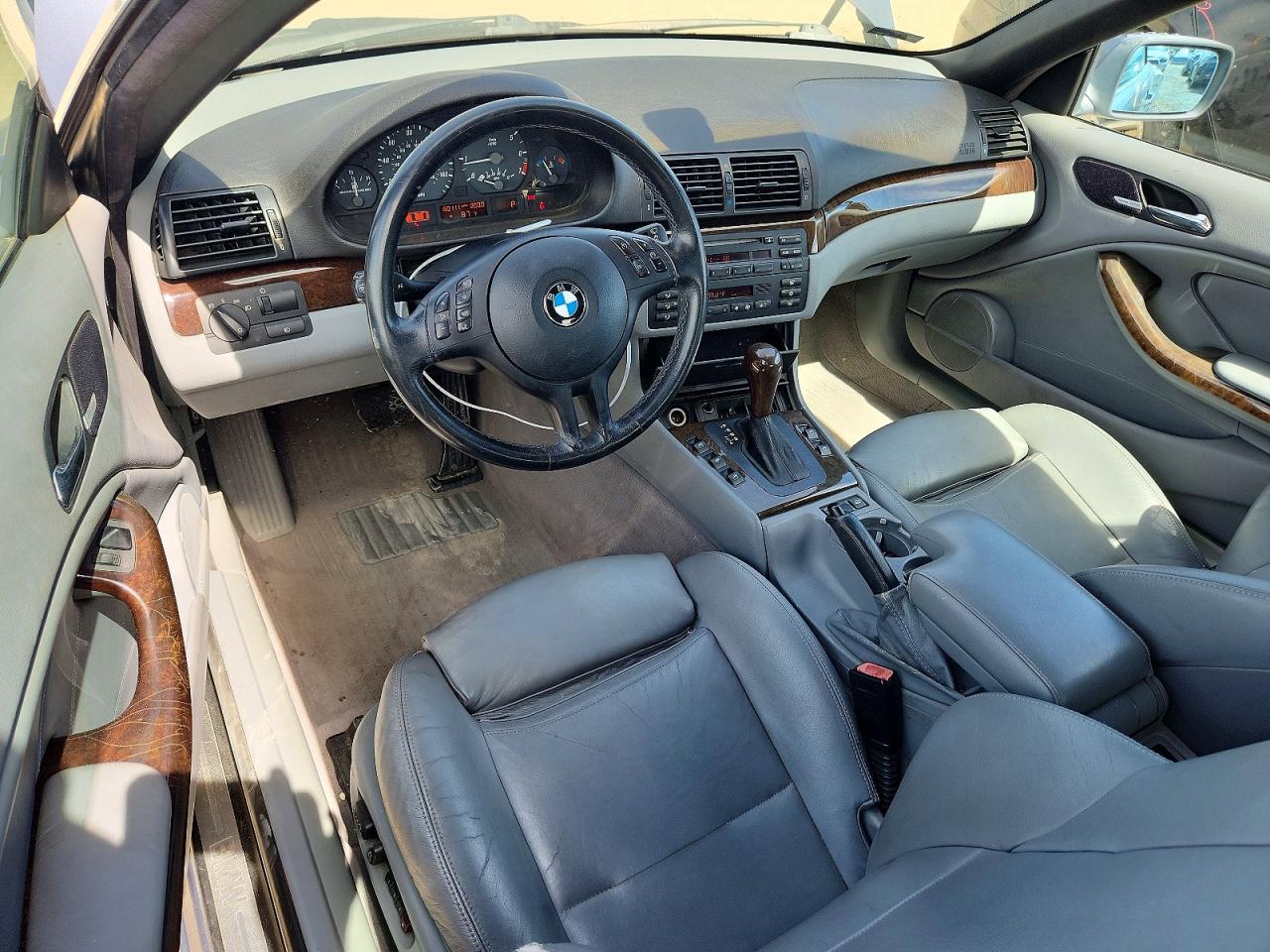 2003 Bmw 325 Ci Blue vin: WBABS33493PG92550