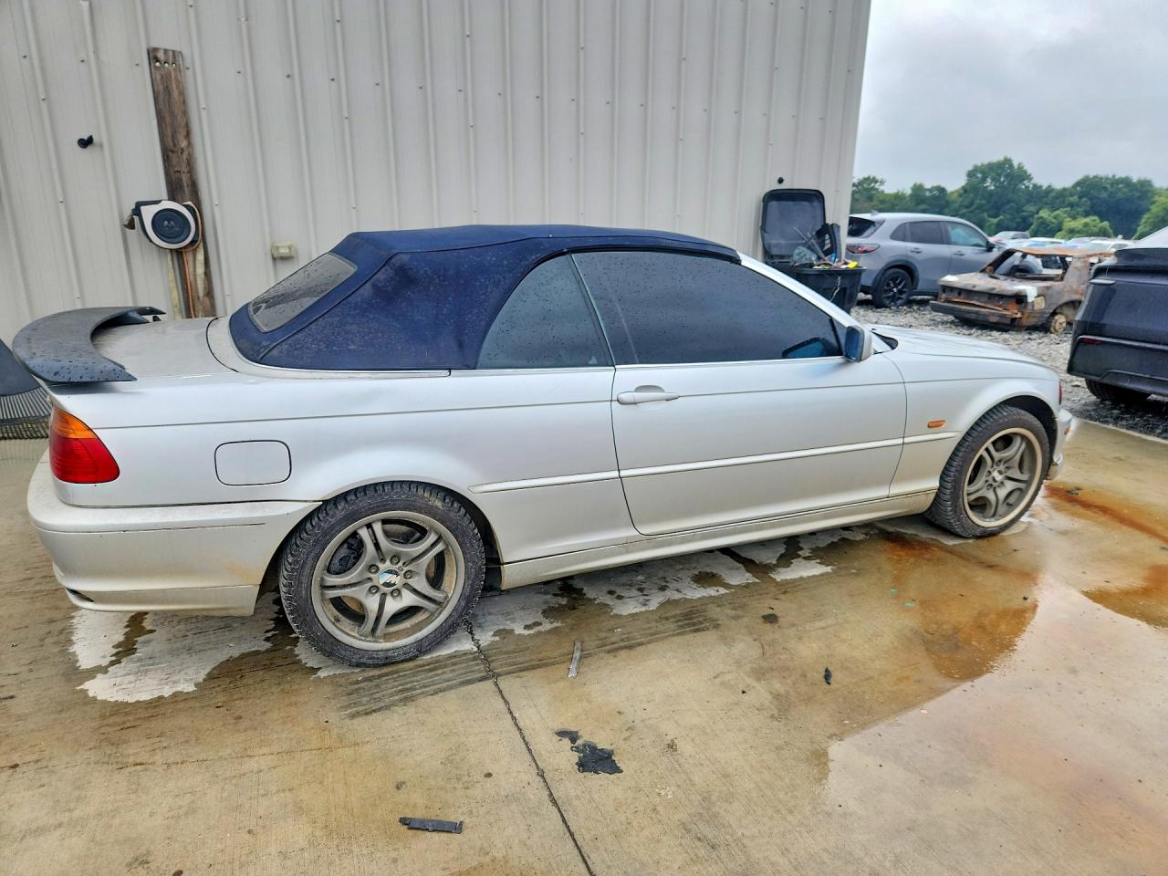 2001 Bmw 330 Ci Silver vin: WBABS53401JU88776