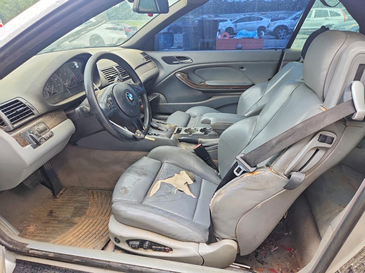 2001 Bmw 330 Ci Silver vin: WBABS53401JU88776