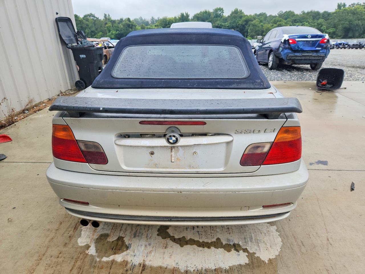 2001 Bmw 330 Ci Silver vin: WBABS53401JU88776