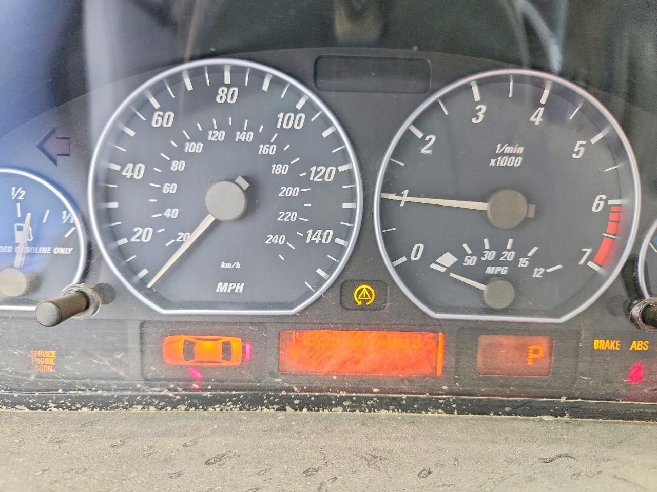 2001 Bmw 330 Ci Silver vin: WBABS53401JU88776