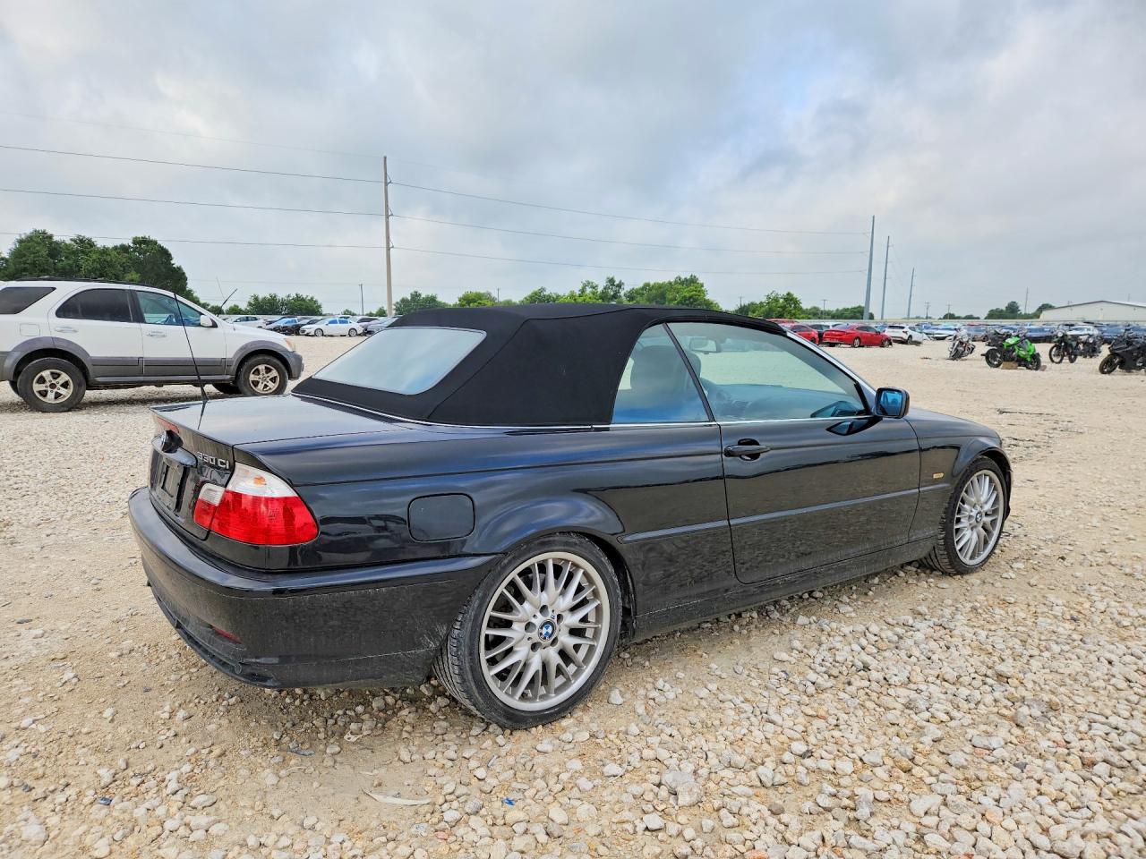 2002 Bmw 330 Ci Black vin: WBABS53402EV88578