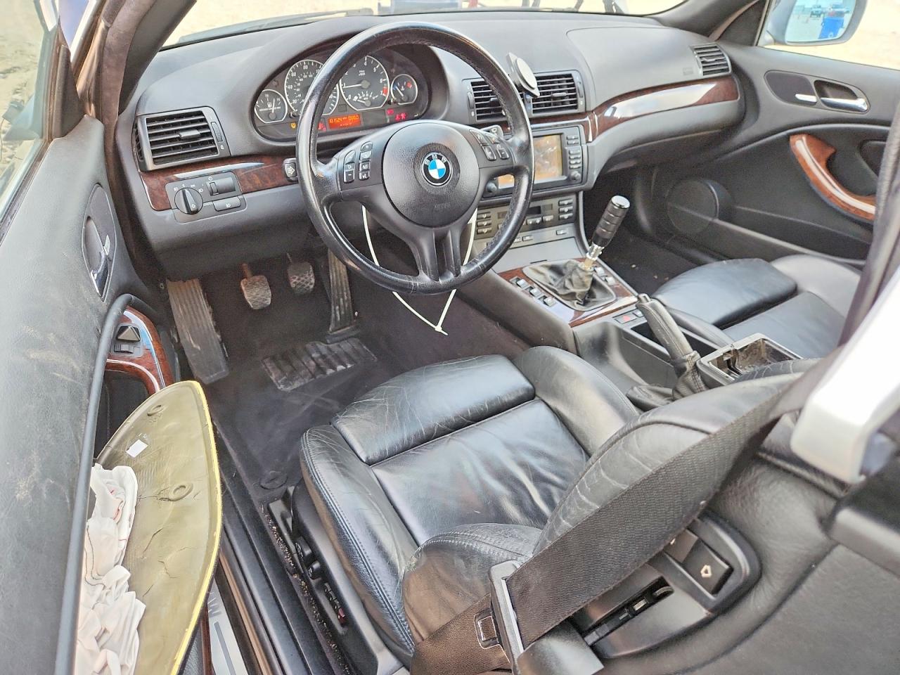 2002 Bmw 330 Ci Black vin: WBABS53402EV88578