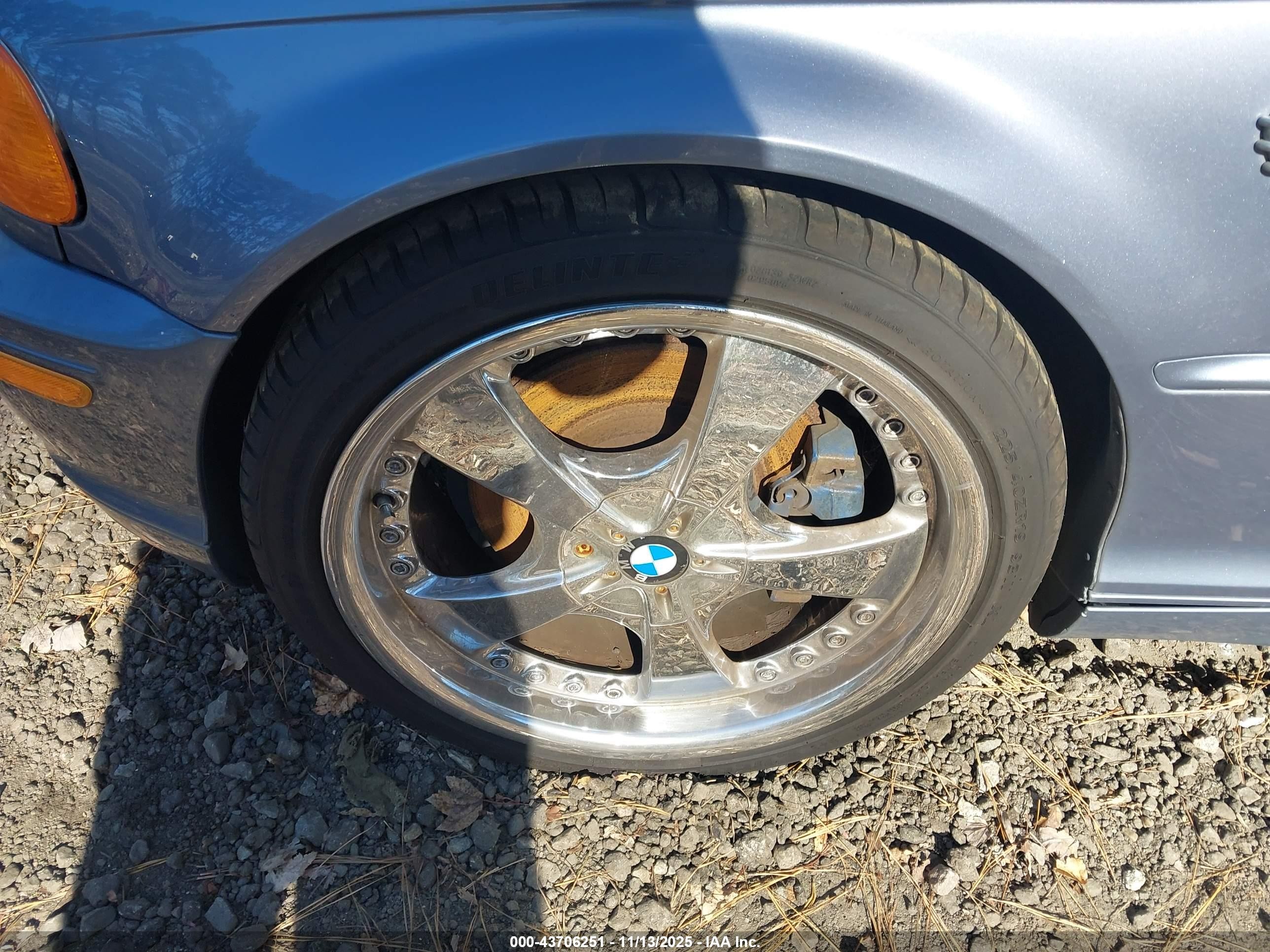 2002 Bmw 330ci   Light Blue vin: WBABS53402JU95681