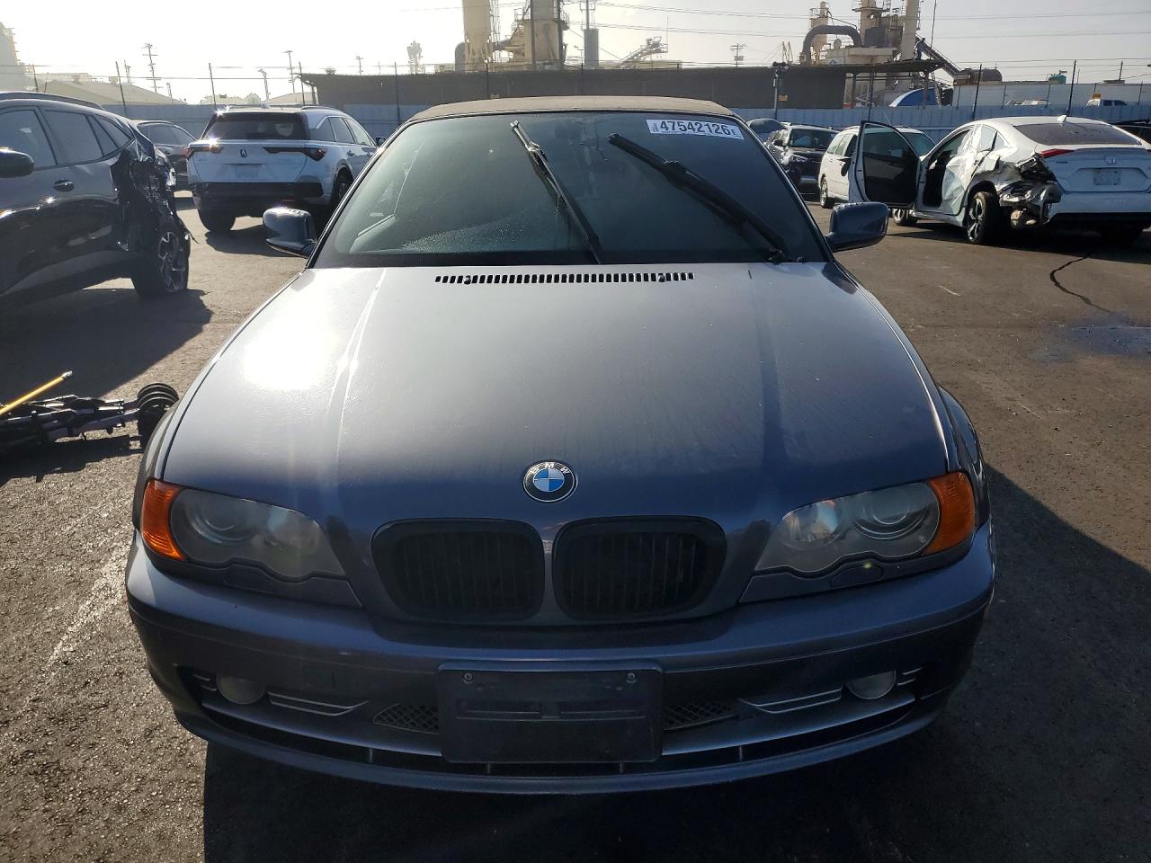 2001 Bmw 330 Ci Gray vin: WBABS53411JU85756