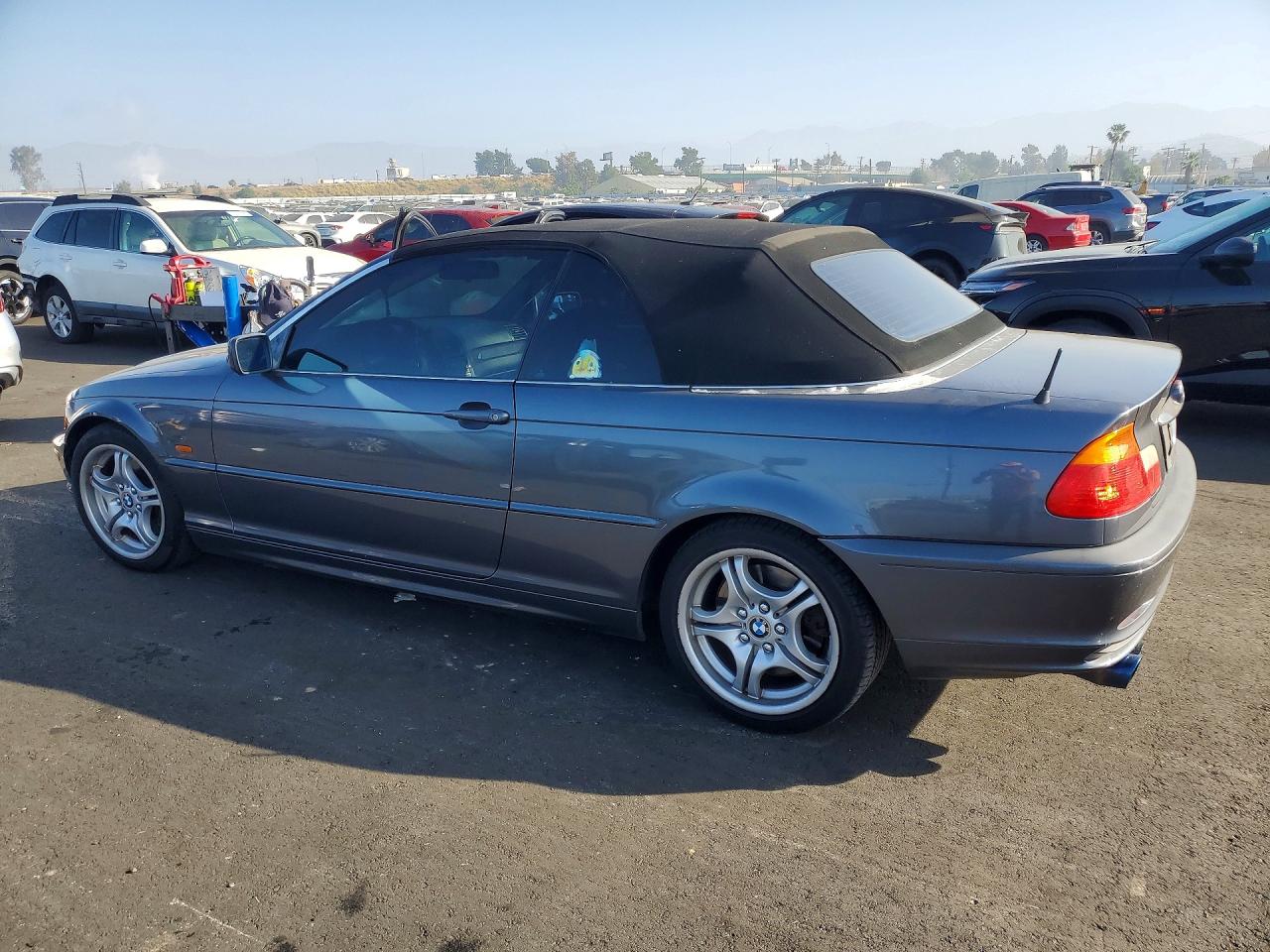 2001 Bmw 330 Ci Gray vin: WBABS53411JU85756