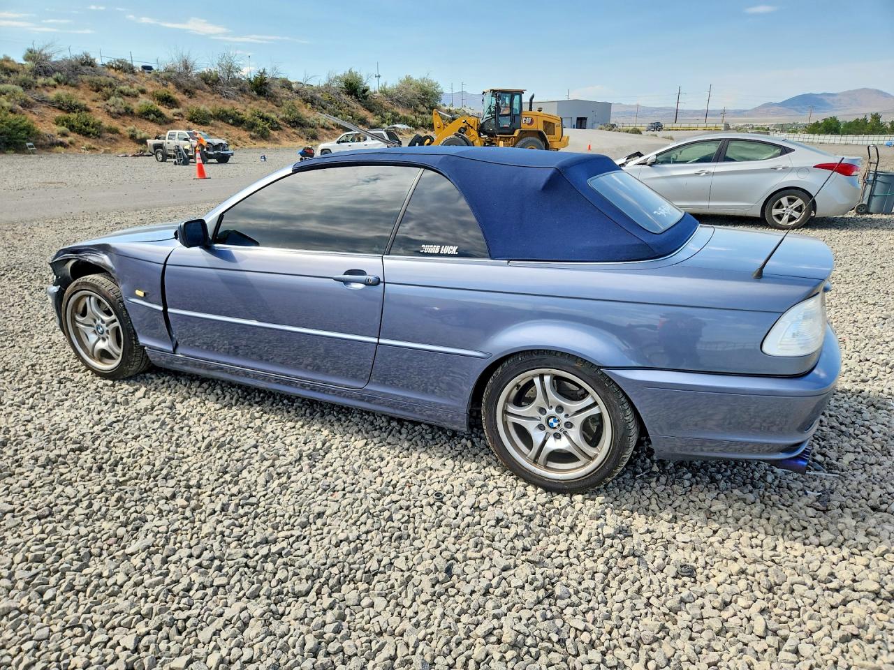 2002 Bmw 330 Ci Gray vin: WBABS53422EV88159