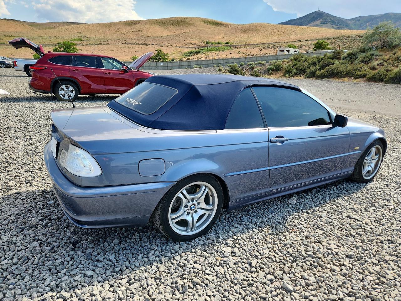 2002 Bmw 330 Ci Gray vin: WBABS53422EV88159