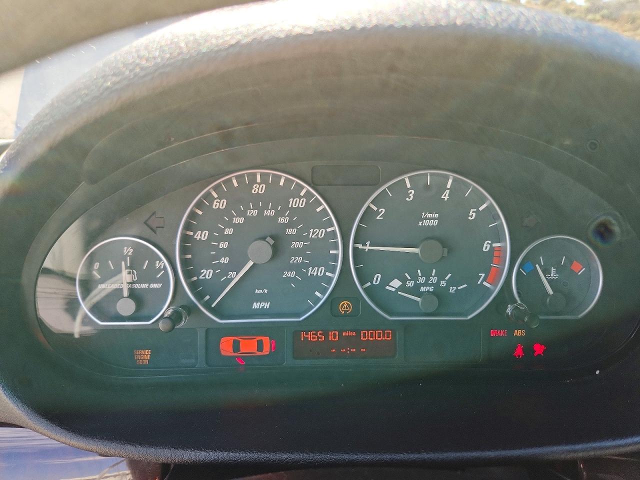2002 Bmw 330 Ci Gray vin: WBABS53422EV88159