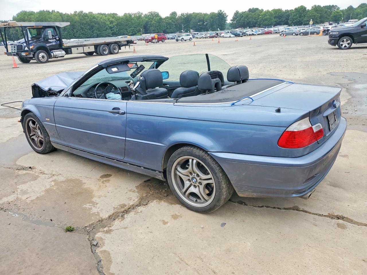 2001 Bmw 330 Ci Blue vin: WBABS53431JU82924