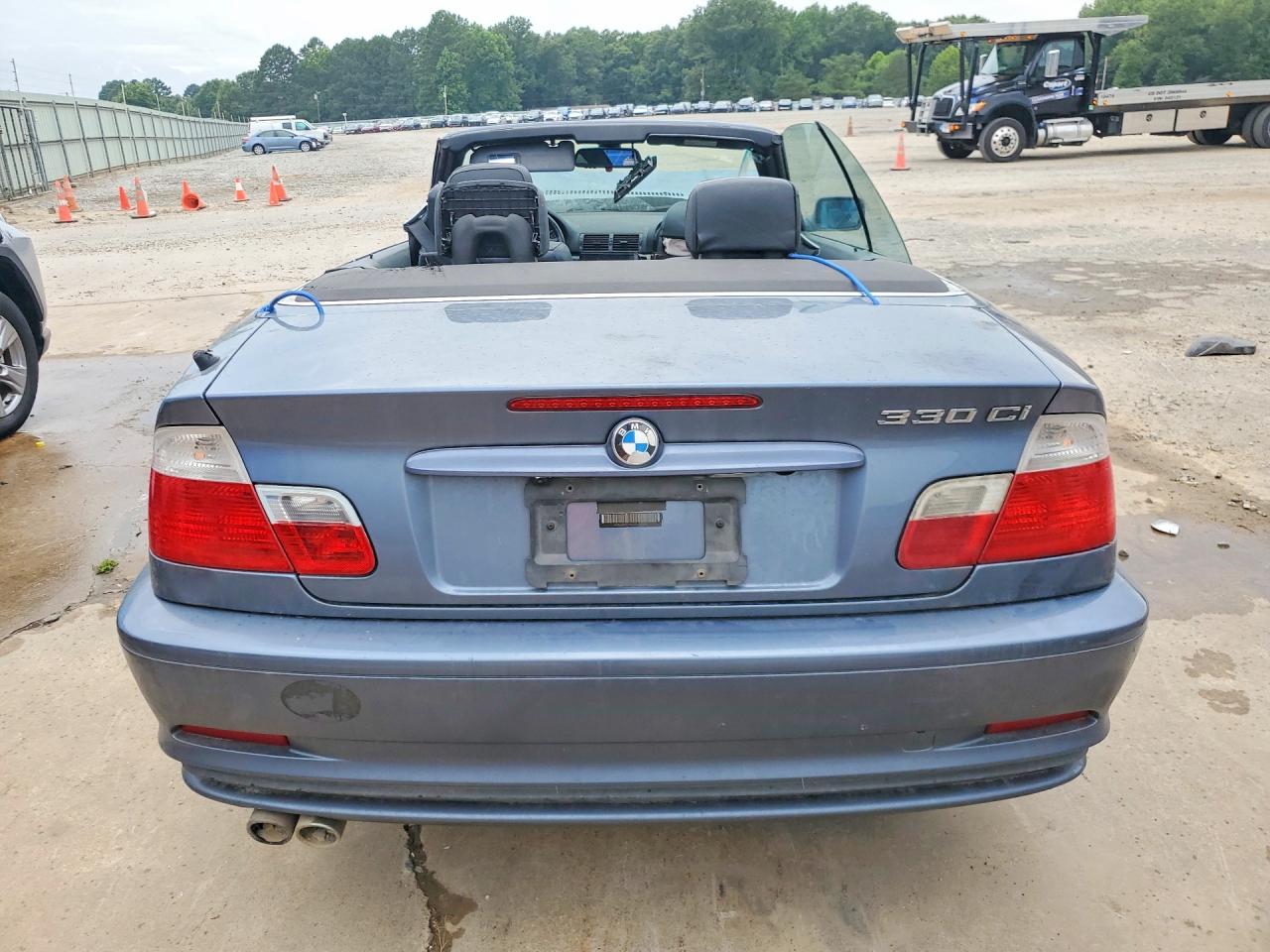 2001 Bmw 330 Ci Blue vin: WBABS53431JU82924