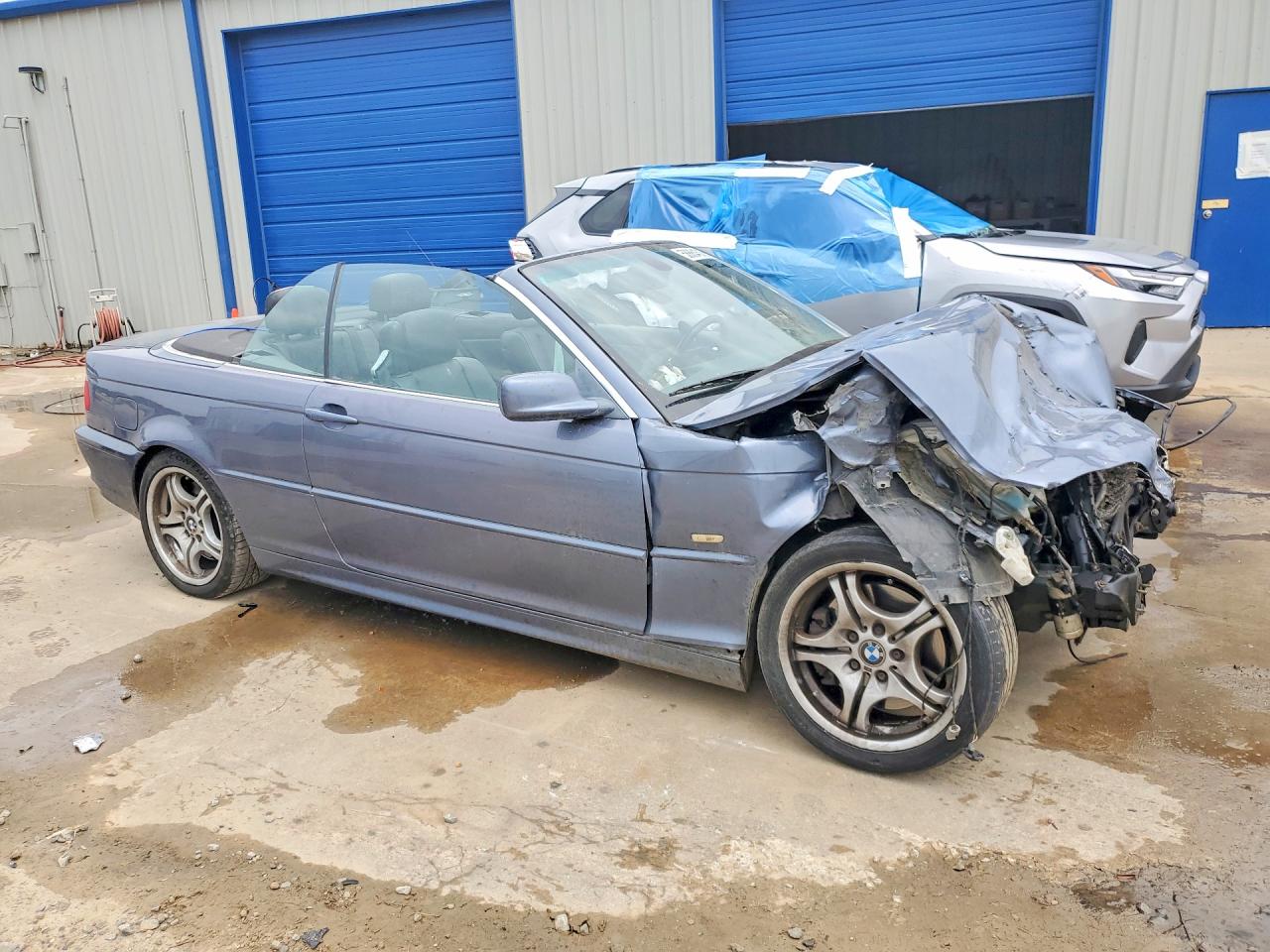 2001 Bmw 330 Ci Blue vin: WBABS53431JU82924