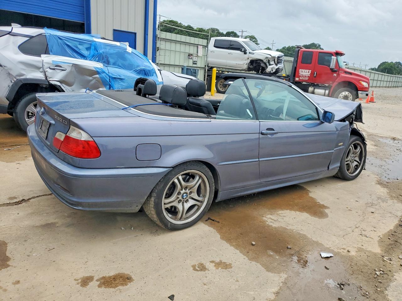2001 Bmw 330 Ci Blue vin: WBABS53431JU82924