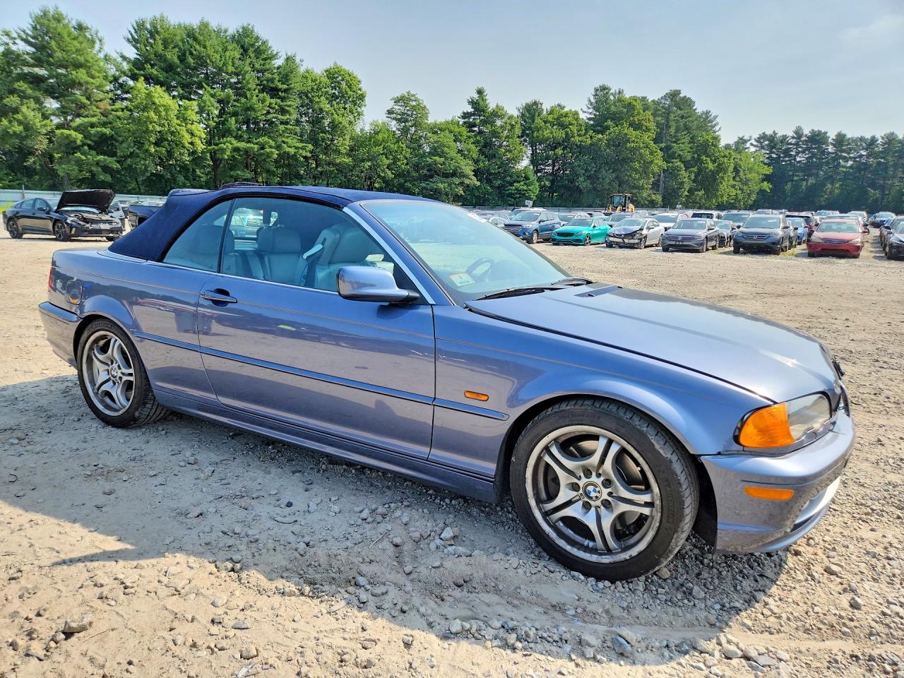 2001 Bmw 330 Ci Синий vin: WBABS53431JU86049