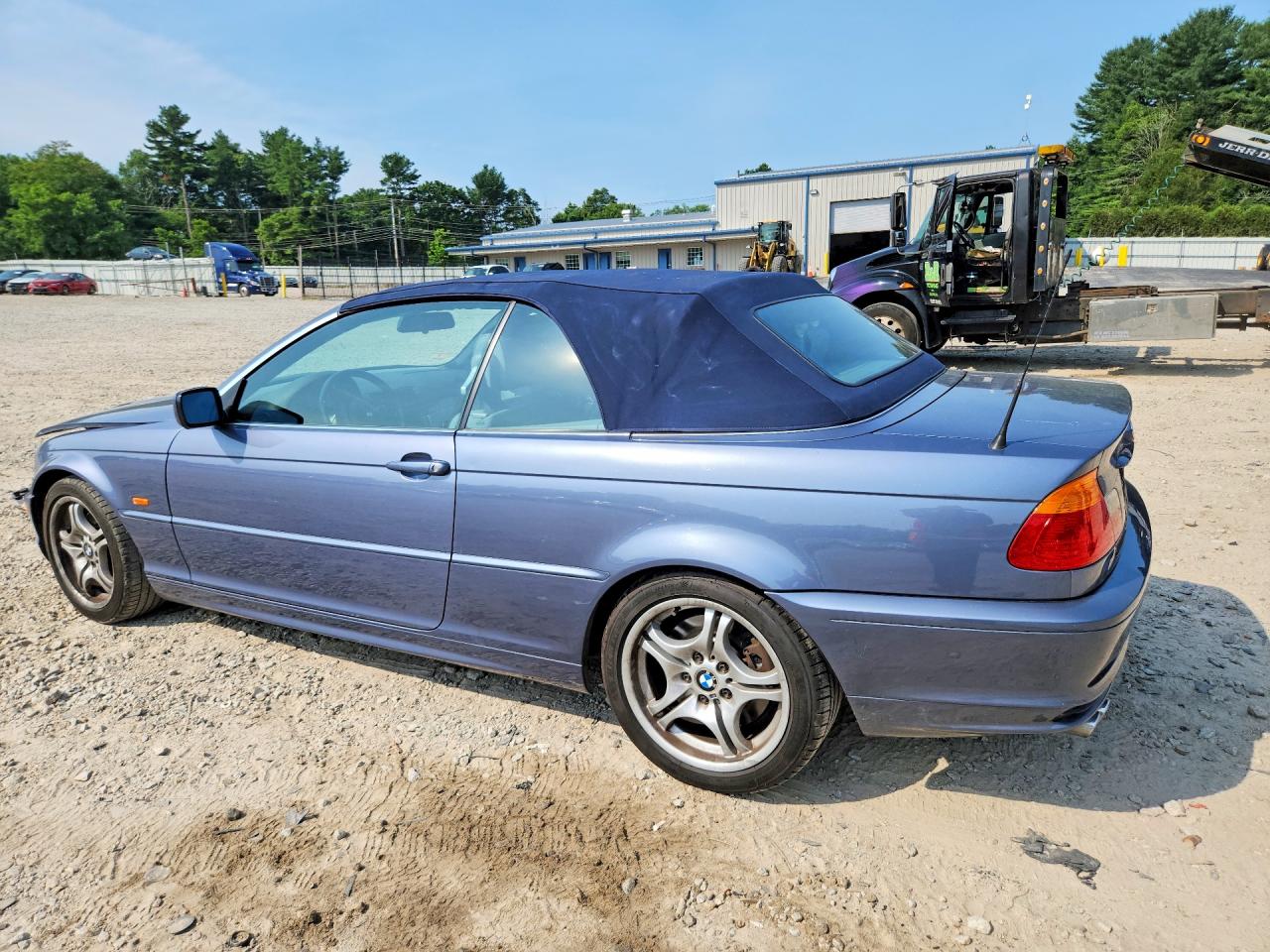 2001 Bmw 330 Ci Синий vin: WBABS53431JU86049
