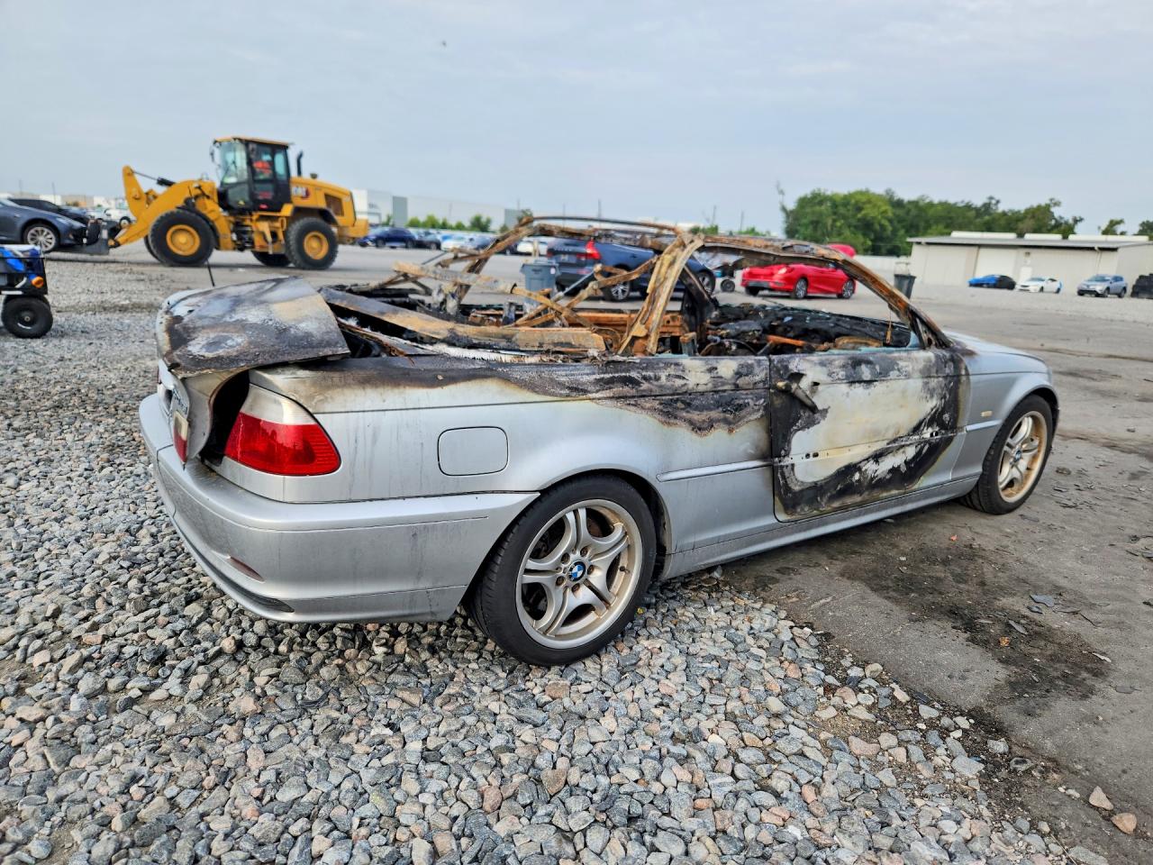 2002 Bmw 330 Ci Серебряный vin: WBABS53432JU95335